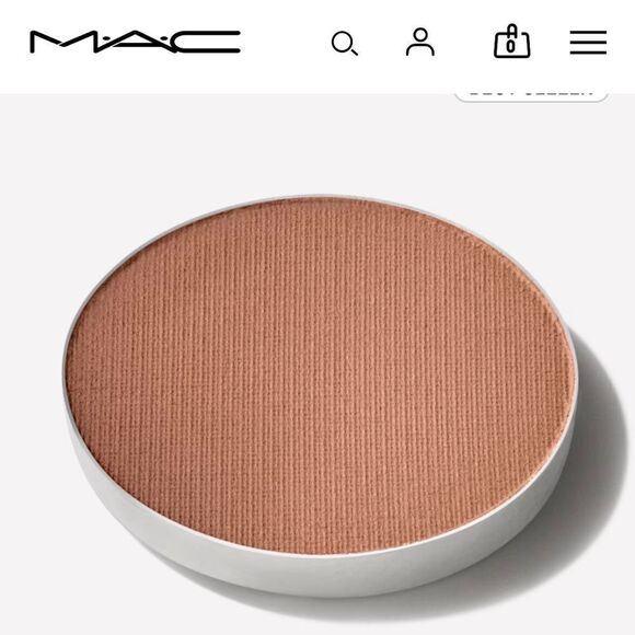 MAC Eye Shadow PAN Refill Humid color charcoal brown NEW Ipsy bag - Picture 1 of 11